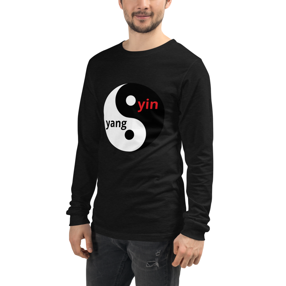 "Yin Yang" - Men's Long Sleeve Tee