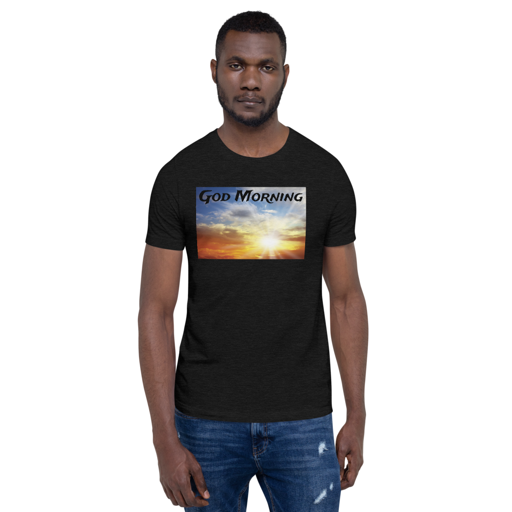 "God Morning" - Men's Short Sleeve Tee