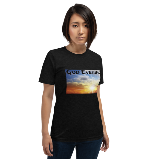 "God Evening" - Women's Short Sleeve Tee