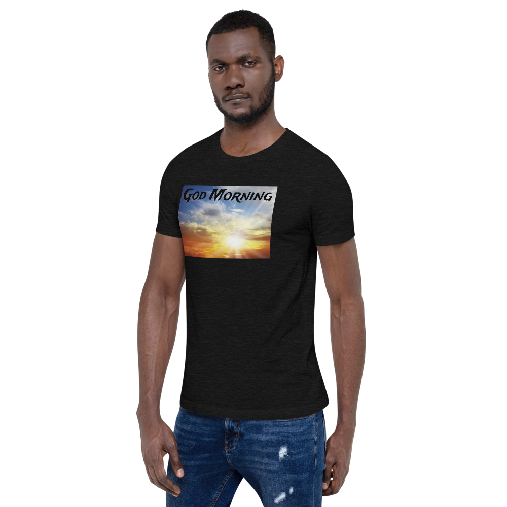 "God Morning" - Men's Short Sleeve Tee